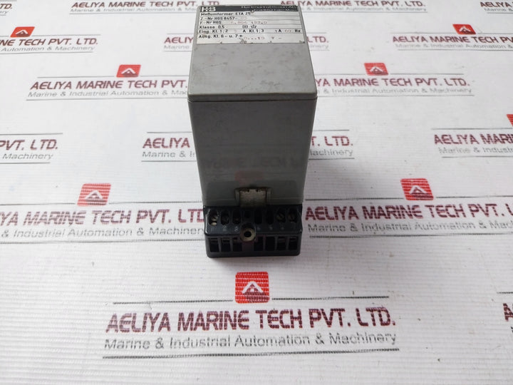 Hartmann & Braun Eta 25 Measuring Transducer With Base Hgs 8457-05
