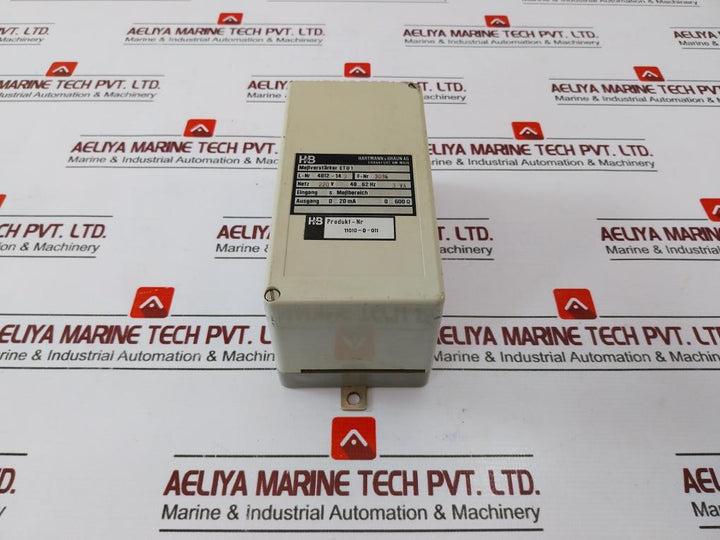 Hartmann & Braun Etu 1 Signal Amplifier Unit 4812-14 3