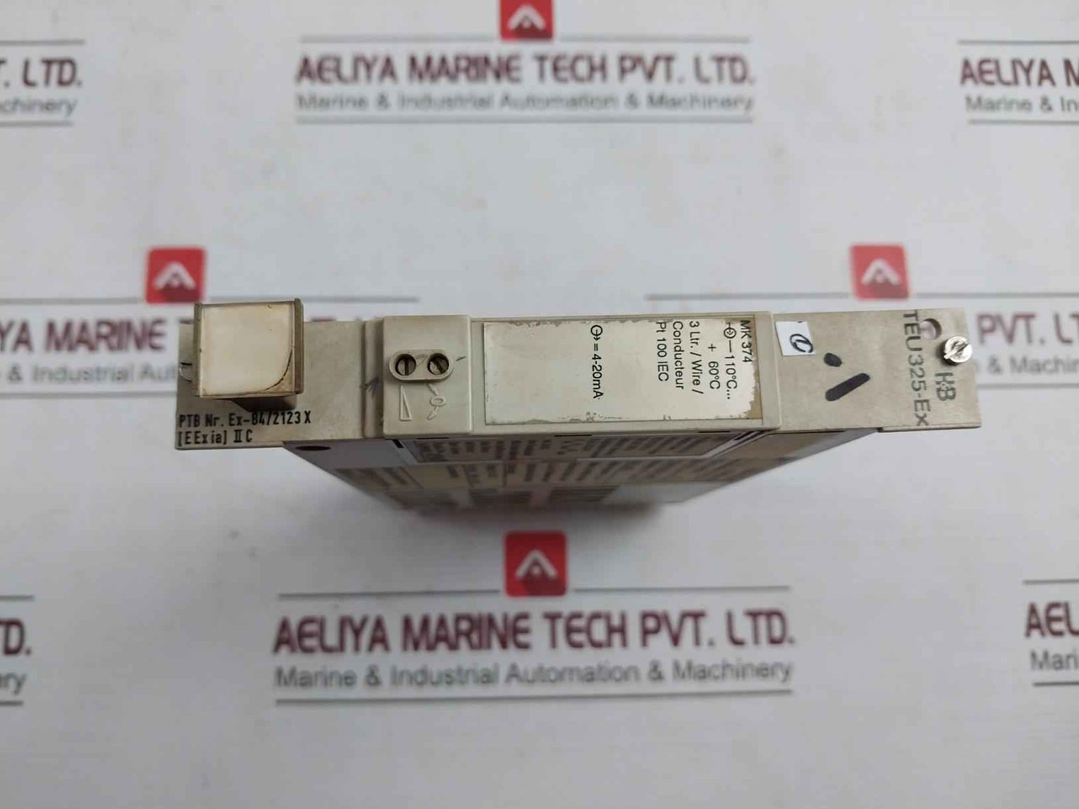 Hartmann & Braun Teu325-ex Temperature Transmitter Rack 24V 4-20Ma