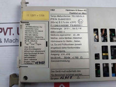 Hartmann &amp; Braun Teu325-ex Temperature Transmitter Rack 24V 4-20Ma