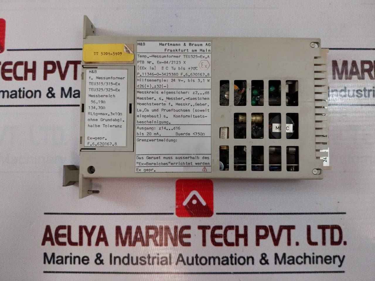 Hartmann & Braun TEU325/325-EX Temperature Transmitter 4~20MA