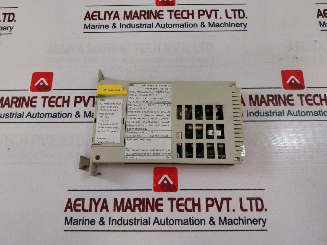 Hartmann & Braun TEU325/325-EX Temperature Transmitter 4~20MA