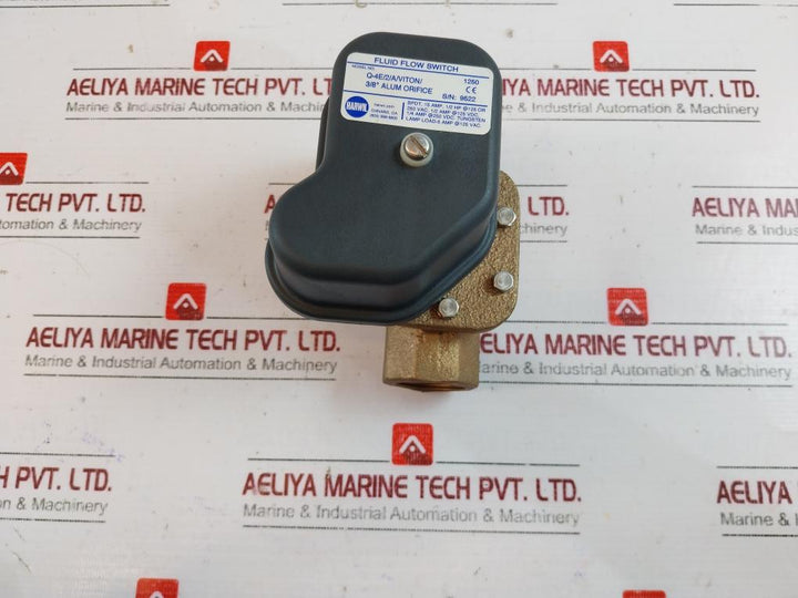 Harwil Q-4e/2/a/viton Fluid Flow Switch 3/8 Inch Alum Orifice