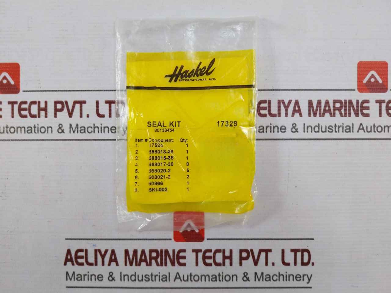 Haskel 17329 Air Cycling Seal Kit 30292995