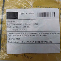 Haskel 51544-30 Pump Repair Seal Kit Ms24665-90 5008-131H