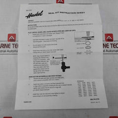 Haskel 51545-3 Air Drive Seal Kit Ski-001