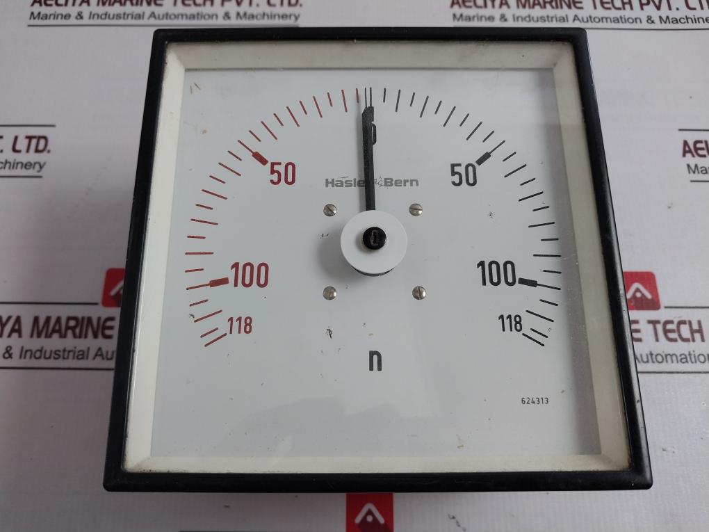 Hasler 118-0-118 N Analog Panel Meter