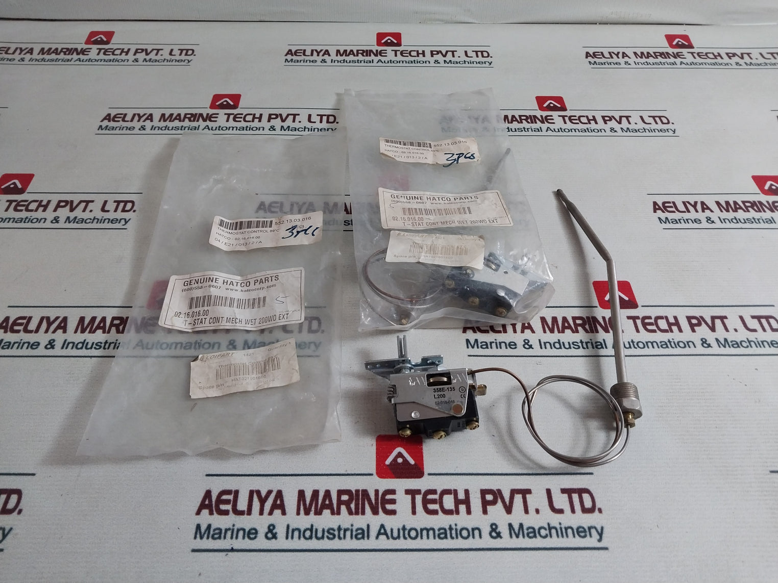 Hatco 02.16.016.00 Thermostat Control T-stat Cont Mech Wet Wet 200Wo Ext 89°C