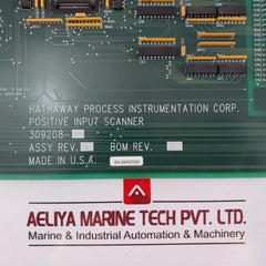 Hathaway Process 309208-002 Positive Input Scanner Assy Rev.a
