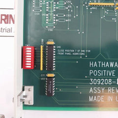 Hathaway Process 309208-002 Positive Input Scanner Assy Rev.a