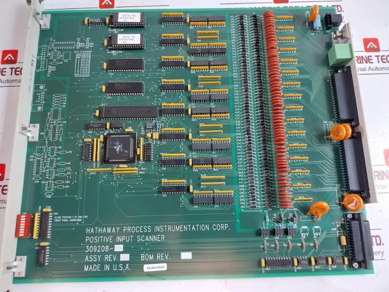 Hathaway Process 309208 Module Positive Input Scanner Pc Board Rev B 509208