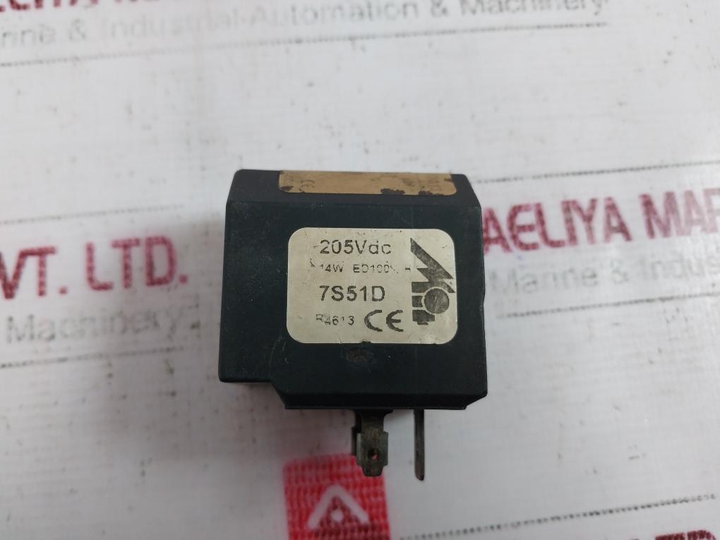 Hatlapa 100237 Solenoid Coil Magnet-7 205v-dc I 14w-th 14w Ed100