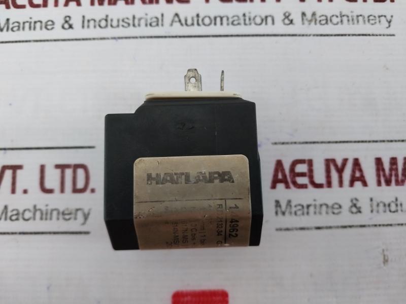 Hatlapa Rd2132-34 G3/8 Solenoid Valve Coil 205Vdc