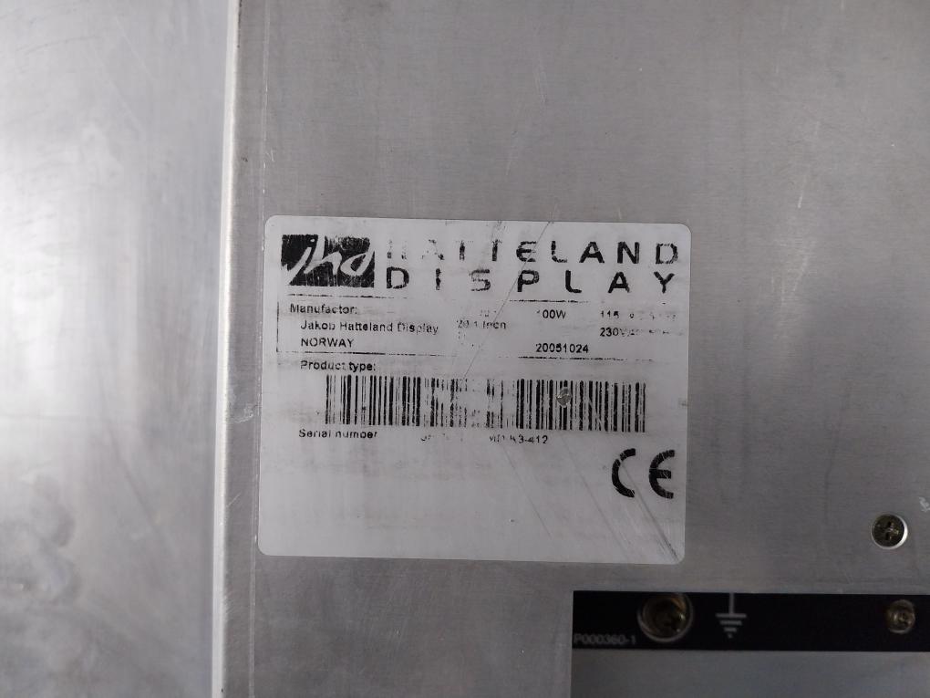 Hatteland Display 20.1 Inch 13.150 Kg