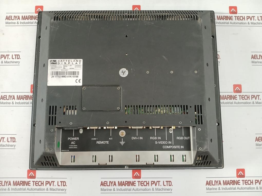 Hatteland Display Part No: Jh 17T02 Mmd-a1K-10188 Brand Jakob 115Vac/60Hz