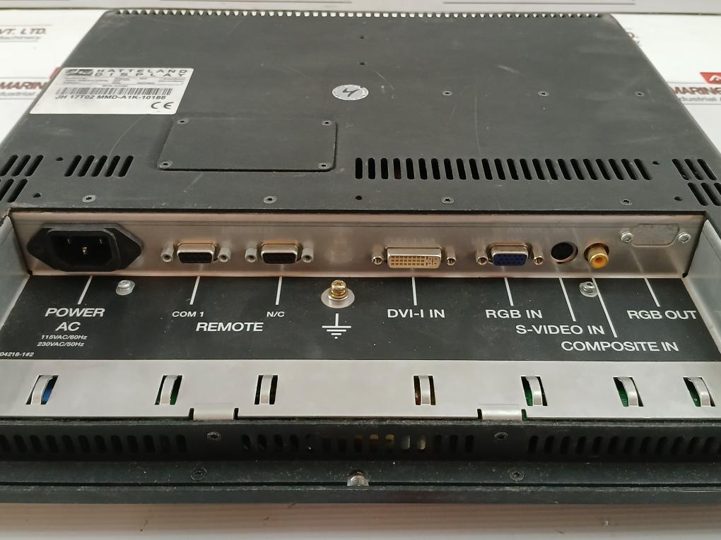 Hatteland Display Part No: Jh 17T02 Mmd-a1K-10188 Brand Jakob 115Vac/60Hz
