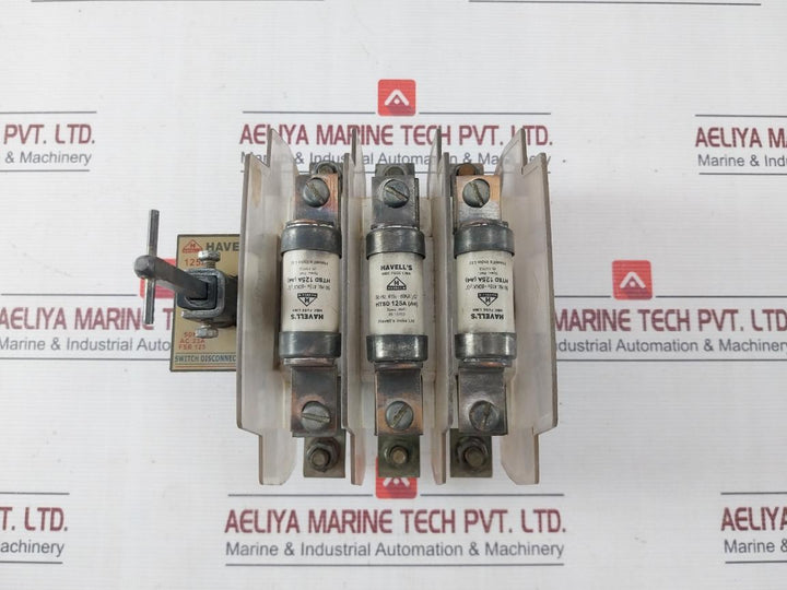 Havell's Fsb 125 Switch Disconnector Fuse Unit 125A 50Hz, 415V-80Ka Gg