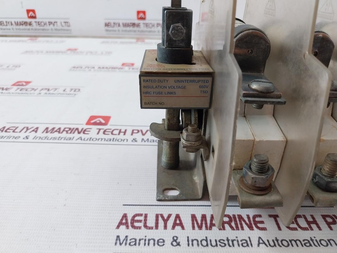 Havell's Fsb 125 Switch Disconnector Fuse Unit 125A 50Hz, 415V-80Ka Gg