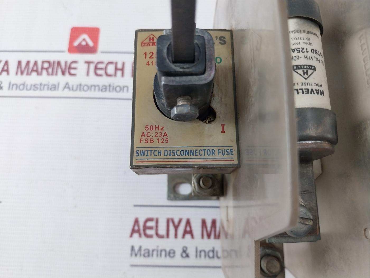 Havell's Fsb 125 Switch Disconnector Fuse Unit 125A 50Hz, 415V-80Ka Gg
