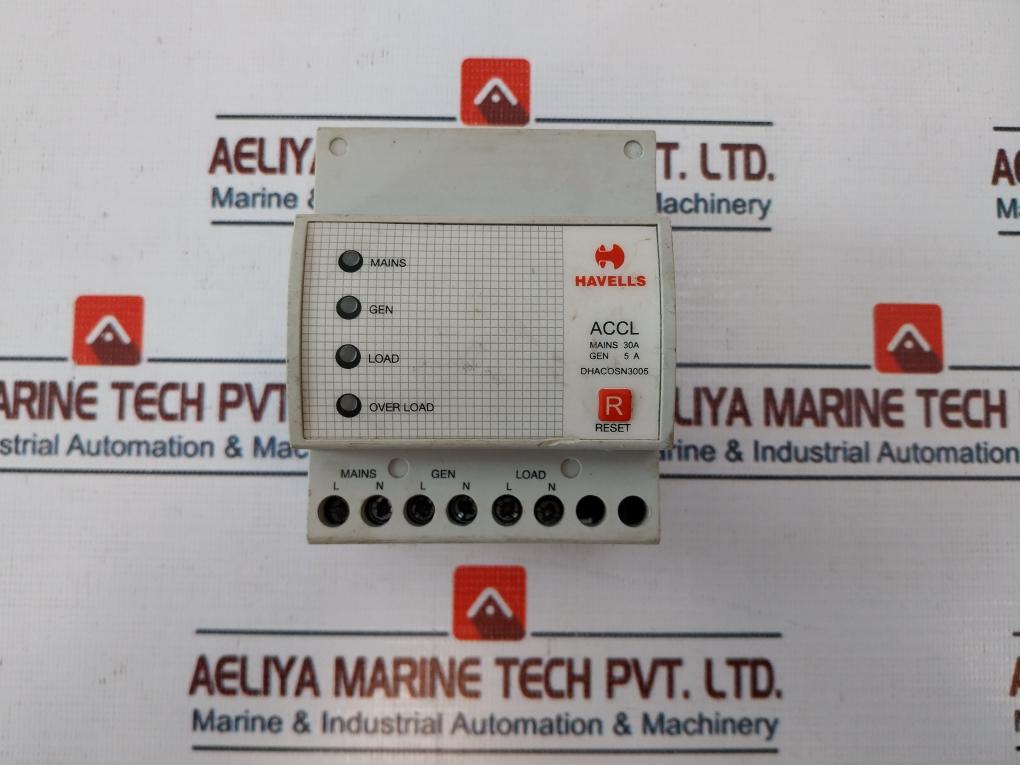 Havells DHACOSN3005 Automatic Source Changeover W/ Current Limiter