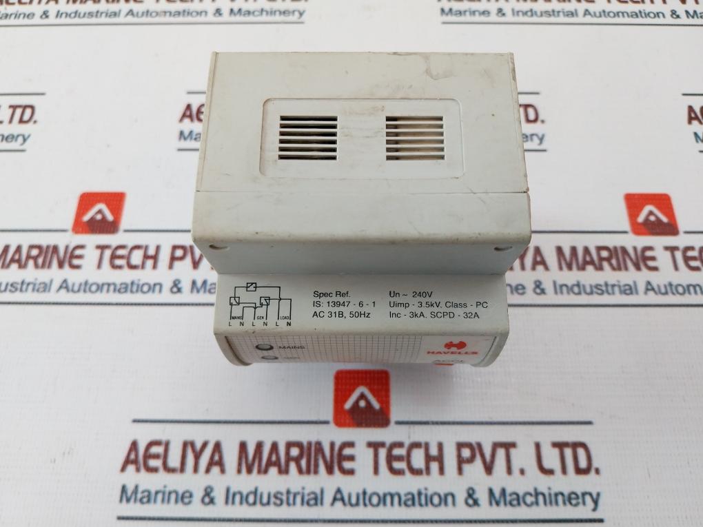 Havells DHACOSN3005 Automatic Source Changeover W/ Current Limiter