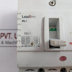 Havells Moulded Case Circuit Breaker 100A Ihlm1Aat0100