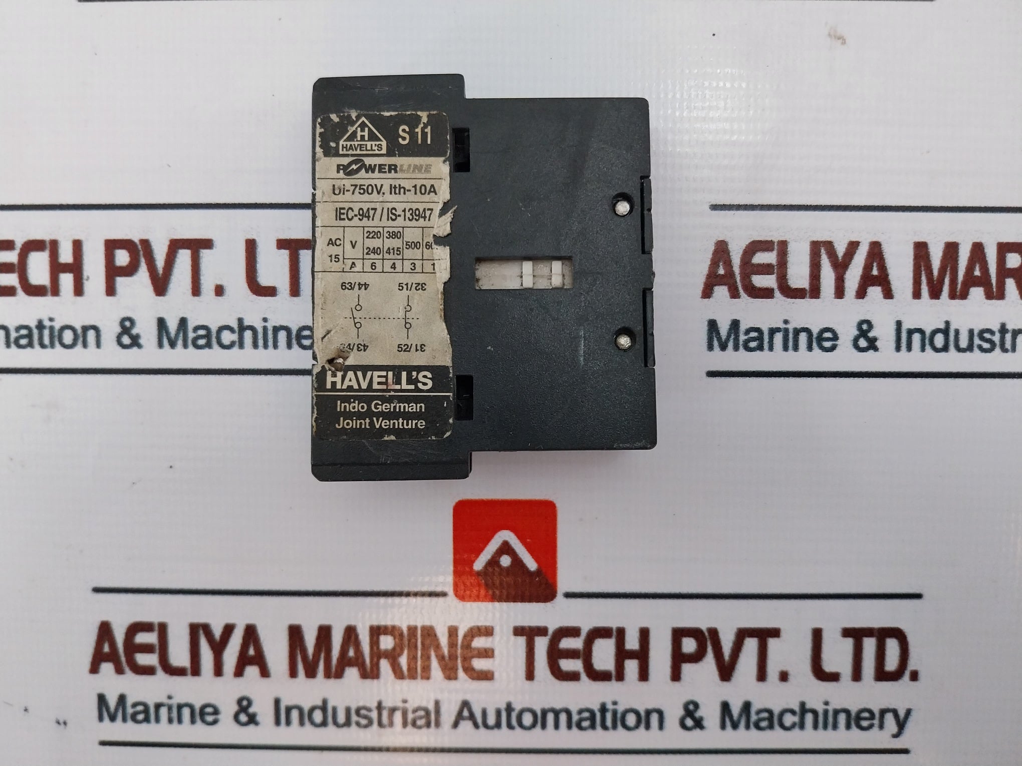 Havells S11 Contact Block 10A 750V