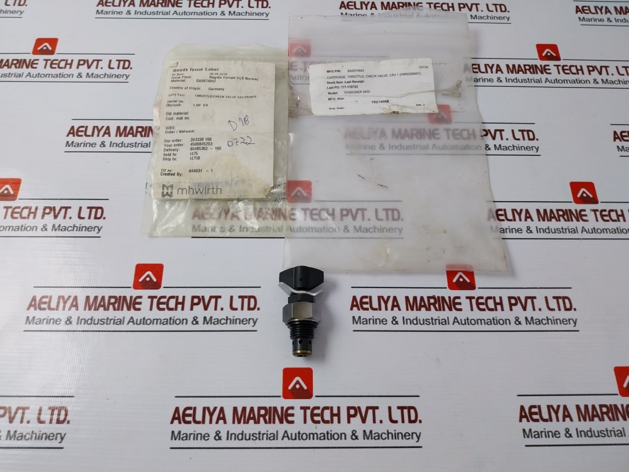 Hawe Ba0074642 Throttle/check Valve