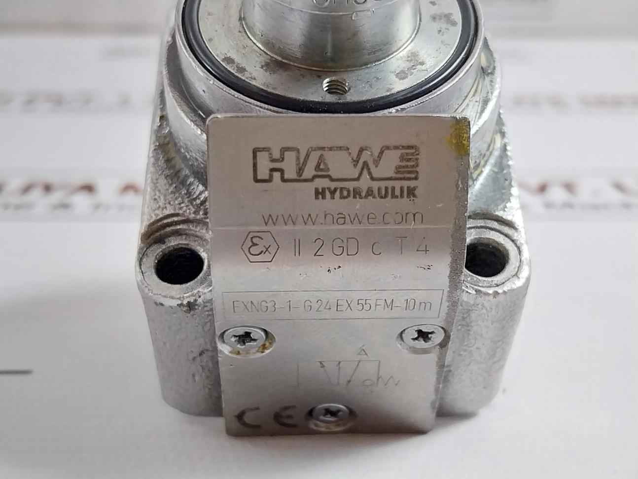 Hawe Exng3-1-g24 Ex 55 Fm-10M Solenoid Valve Gm50C3