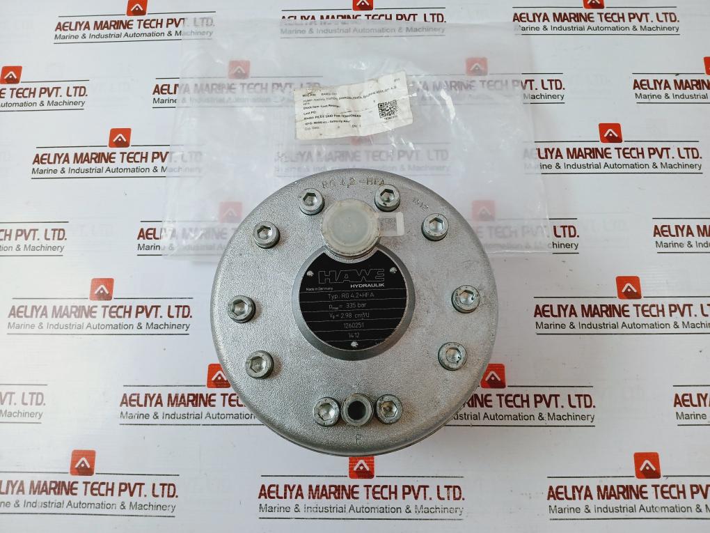 Hawe Hydraulik Rg 4,2-hfa Radial Piston Pump Type Rg Ba0062246 335 Bar 1260251