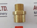 Lot of 2X Hawke 476/1A/M20/1/2NPT Cable Gland M20 Male x 1/2in Adapter