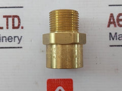 Lot of 2X Hawke 476/1A/M20/1/2NPT Cable Gland M20 Male x 1/2in Adapter
