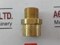 Lot of 2X Hawke 476/1A/M20/1/2NPT Cable Gland M20 Male x 1/2in Adapter