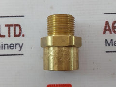 Lot of 2X Hawke 476/1A/M20/1/2NPT Cable Gland M20 Male x 1/2in Adapter