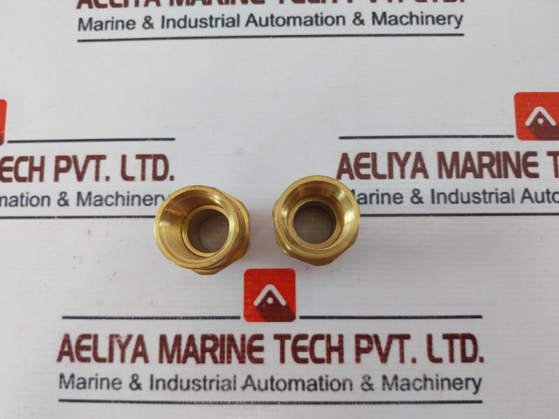 Lot of 2X Hawke 476/1A/M20/1/2NPT Cable Gland M20 Male x 1/2in Adapter