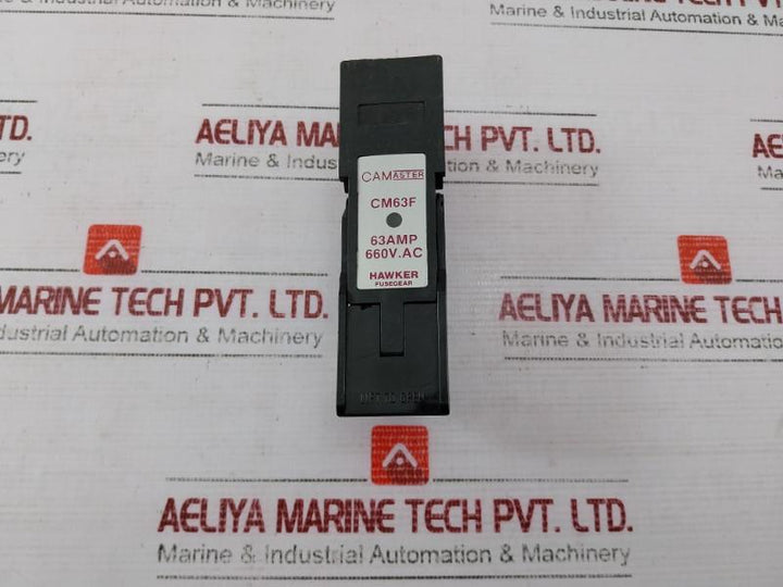 Hawker Cm63F Fuse Holder Bs88-2-1988 63Amp 660V Ac W/ Ge Tis40 Hrc Fuse Link