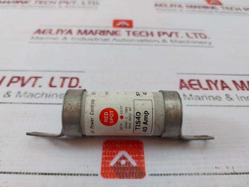 Hawker Cm63F Fuse Holder Bs88-2-1988 63Amp 660V Ac W/ Ge Tis40 Hrc Fuse Link