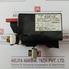 Hawker Siddeley/Brook Control Gear Rh-b80/105D Thermal Overload Relay 600Va 3A