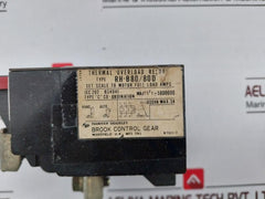 Hawker Siddeley Rh-b80/80D Thermal Overload Relay Iec 292 Bs4941 600Va