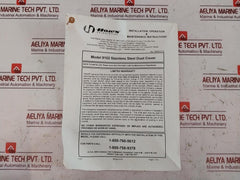 Haws 9102 Stainless Steel Dust Cover 0002080227.D Rev. 3