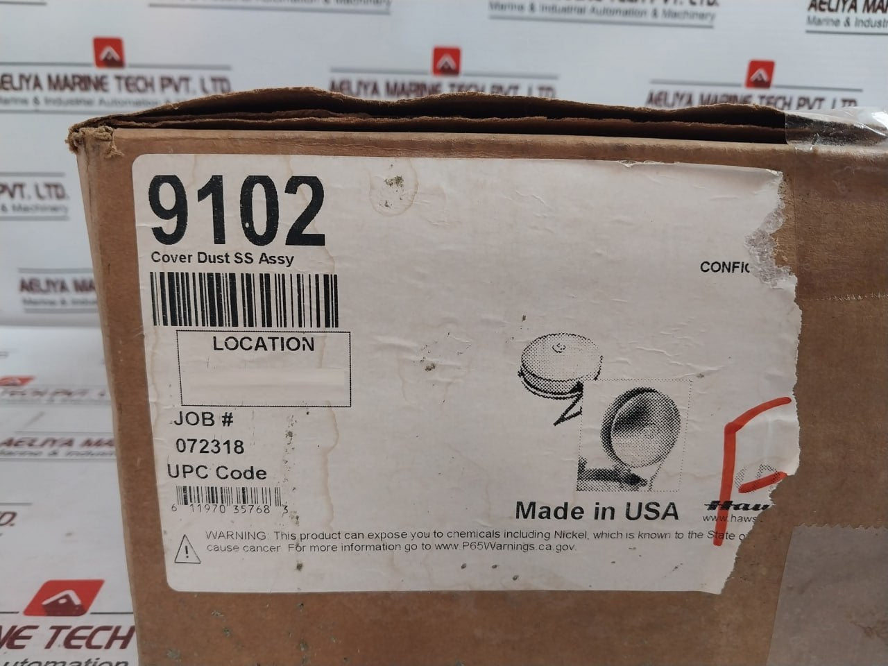 Haws 9102 Stainless Steel Dust Cover 64-254Mm