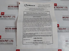 Haws 9102 Stainless Steel Dust Cover 64-254Mm