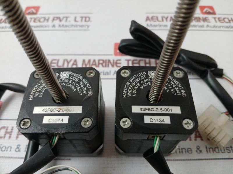 Haydon 43F6C-2.5-001 Hybrid Stepper Linear Actuator