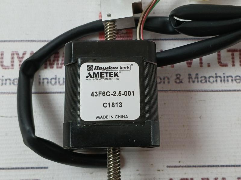 Haydon Kerk 43F6C-2.5-001 Hybrid Stepper Linear Actuator C1813