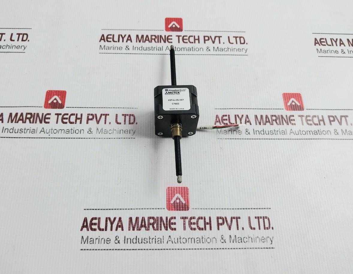Haydon 43F4J-05-057 43000 Series Hybrid Stepper Motor Linear Actuator Rev B