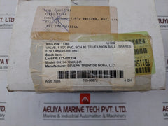 Hayward 1 1/2" Pvc True Union Ball Valve Nsf/Ansi61 94-12Mx-241