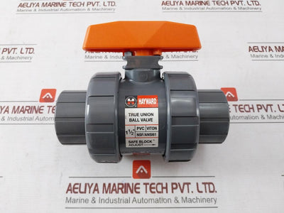 Hayward 1 1/2" Pvc True Union Ball Valve Nsf/Ansi61 94-12Mx-241