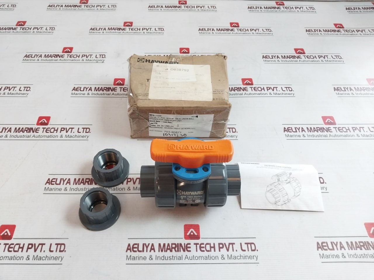 Hayward Tbh1100Astv0000 True Union Ball Valve 1710301245 A018 D038792