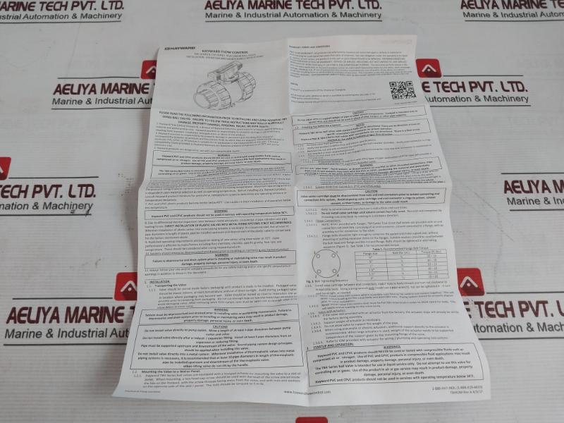 Hayward Tbh1100Astv0000 True Union Ball Valve 1710301245 A018 D038792