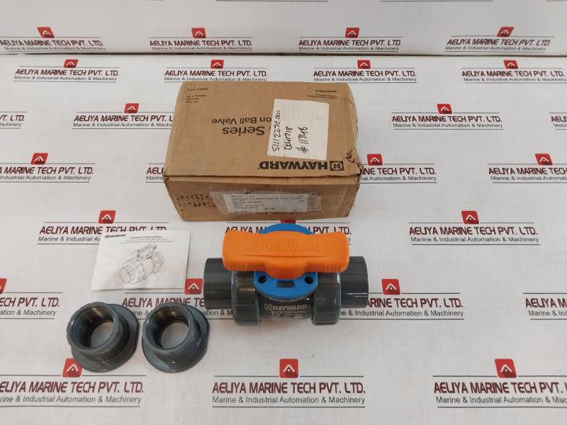 Hayward Tbh1150Astv0000 Tbh Series Ball Valves True Union 1-1/2” Pvc Fpm